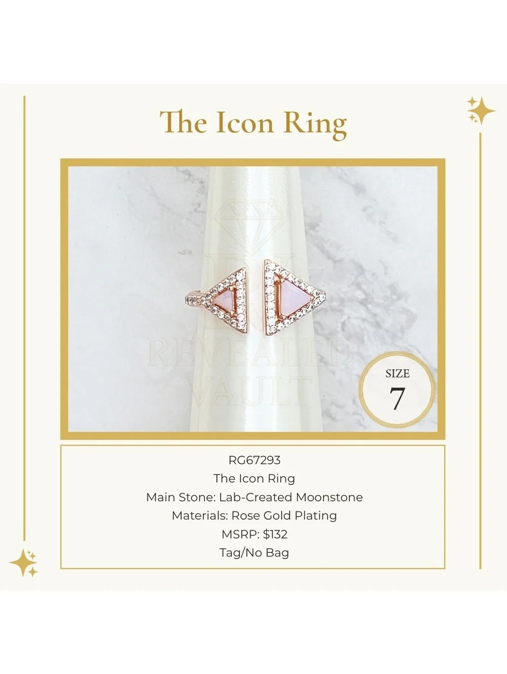 The Icon Ring - Size 7 - OG